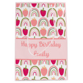 Aardbeienvelden Delight 2 Medium Cadeauzakje (Voorkant)