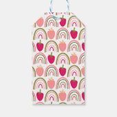 Aardbeienvelden Delight Cadeaulabel (Achterkant)