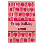 Aardbeienvelden Delight Medium Cadeauzakje (Voorkant)