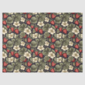  aardbeienvelden Patroon Decoupage Tissuepapier (Voorkant)