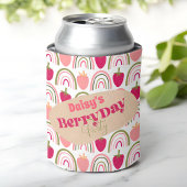 Aardbeienvelden Verrukking Verjaardag Blikjeskoeler