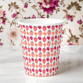 Aardbeienvelden Verrukking Verjaardag Papieren Bekers