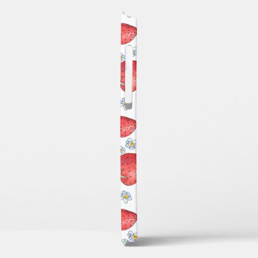 Aardbeienvelden: zomerse frisheid Case-Mate iPhone case (Achterkant / Links)