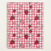 Aardbeienveldpatroon Planner (Voorkant)
