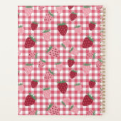 Aardbeienveldpatroon Planner (Achterkant)