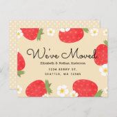 Aardbeienverplaatsing Briefkaart (Voorkant / Achterkant)