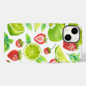 Aardbeienvruchten | iPhone 14 Hoesje-Mate Case-Mate iPhone Case (Achterkant (horizontaal))