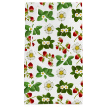 Aardbeienvruchten met bloemen