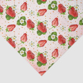 Aardbeienvruchten Tissuepapier (Detail)