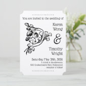  aardbeienweddenschap kaart (Staand voorkant)