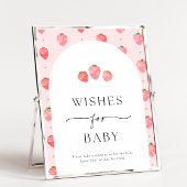 Aardbeienwensen voor Baby Sign