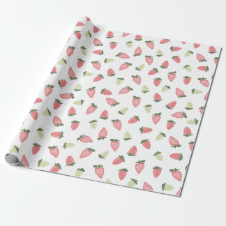 Aardbeienwerpen Cadeaupapier