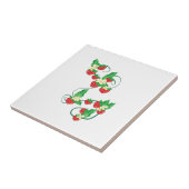 Aardbeienwijn Tegeltje (Zijkant)