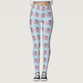 Aardbeienyoghurt Leggings