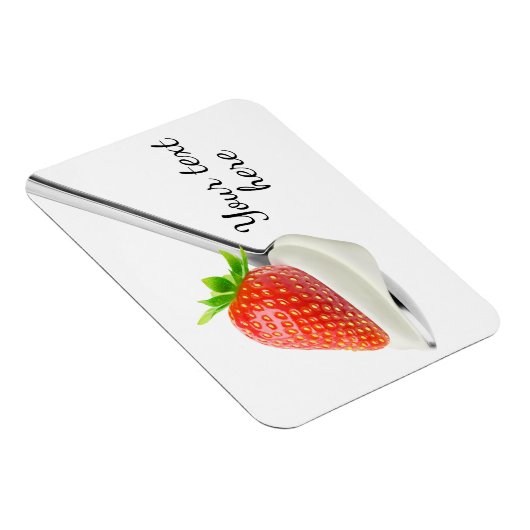 Aardbeienyoghurt Magneet (Rechterzijde)