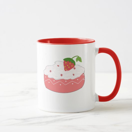 Aardbeienyoghurt Mok (Rechts)