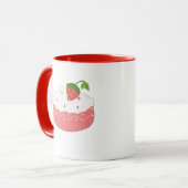 Aardbeienyoghurt Mok (Voorkant links)