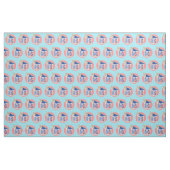 Aardbeienyoghurt Stof (Yard (91,4 cm))