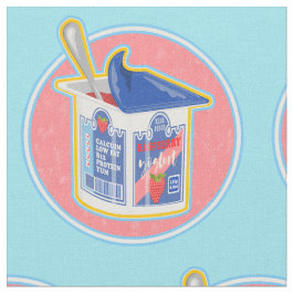 Aardbeienyoghurt Stof