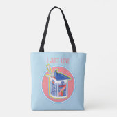 Aardbeienyoghurt Tote Bag (Achterkant)