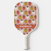Aardbeienzaad Gepersonaliseerde Pickleball Paddle (Voorkant)
