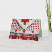  aardbeienzegeningen - "I Treasure You" Kaart (Voorkant)