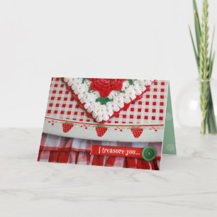 aardbeienzegeningen - "Ik heb je gerustgesteld" Kaart