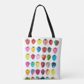 Aardbeienzoetheid waterverf schattige vruchten tote bag (Achterkant)