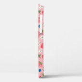 Aardbeienzomer, cartoon meisjesachtergrond. Case-Mate iPhone case (Achterkant / Links)