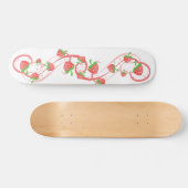 Aardbeienzwirls voor ever skateboard (Horizontaal)