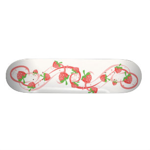 Aardbeienzwirls voor ever skateboard