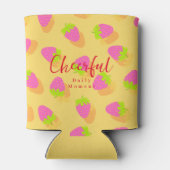 aardbeigeel blikjeskoeler (Achterkant)