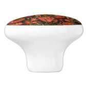 Aardbeikeramische knop (Zijkant)