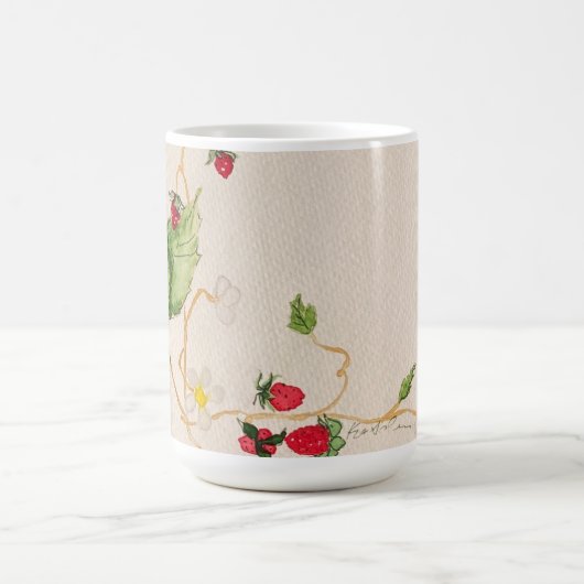 aardbeikoffie-mok koffiemok (Center)