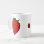 aardbeikoffie-mok koffiemok (Voorkant links)