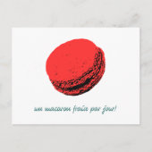 aardbeimakreel briefkaart (Voorkant)