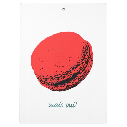 aardbeimakreel klembord (Achterkant)