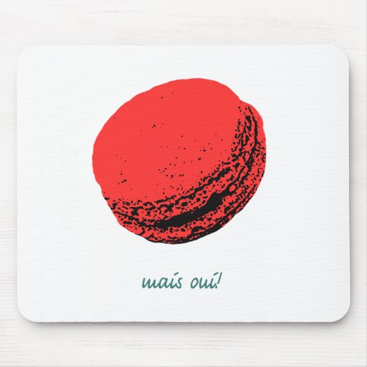 aardbeimakreel muismat (Voorkant)