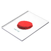 aardbeimakreel notitieboek (Linkerzijde)