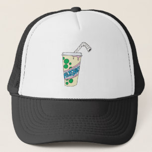 aardbeimilkshake trucker pet