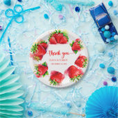 Aardbeipapier Borden – Schattige & leuk servies Papieren Bordje (Feest)