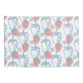 ٍAardbeipatroon Kussensloop (Achterkant-Rechts)