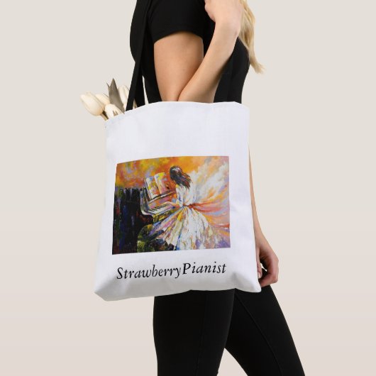 AardbeiPianist Tote Bag (Dichtbij)