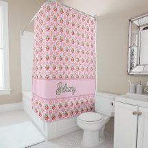 Aardbeiroze Gingham Ruitpatroon
