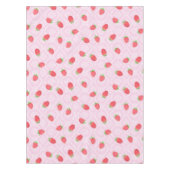 aardbeiroze tafelkleed (Voorkant)