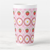 Aardbeiserenade latte mok (Voorkant)