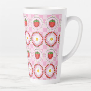 Aardbeiserenade latte mok