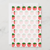 Aardbeitekenpatroon Kaart (Voorkant)