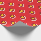 aardbeivelden cadeaupapier (Hoek)