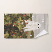 aardbeivelden handdoek (Handdoek)